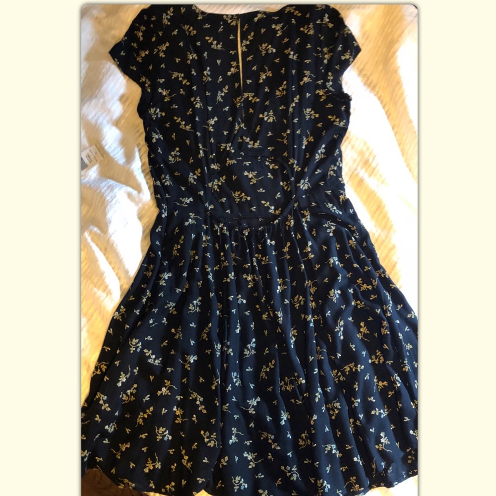 Ralph Lauren floral black dress, brand new!